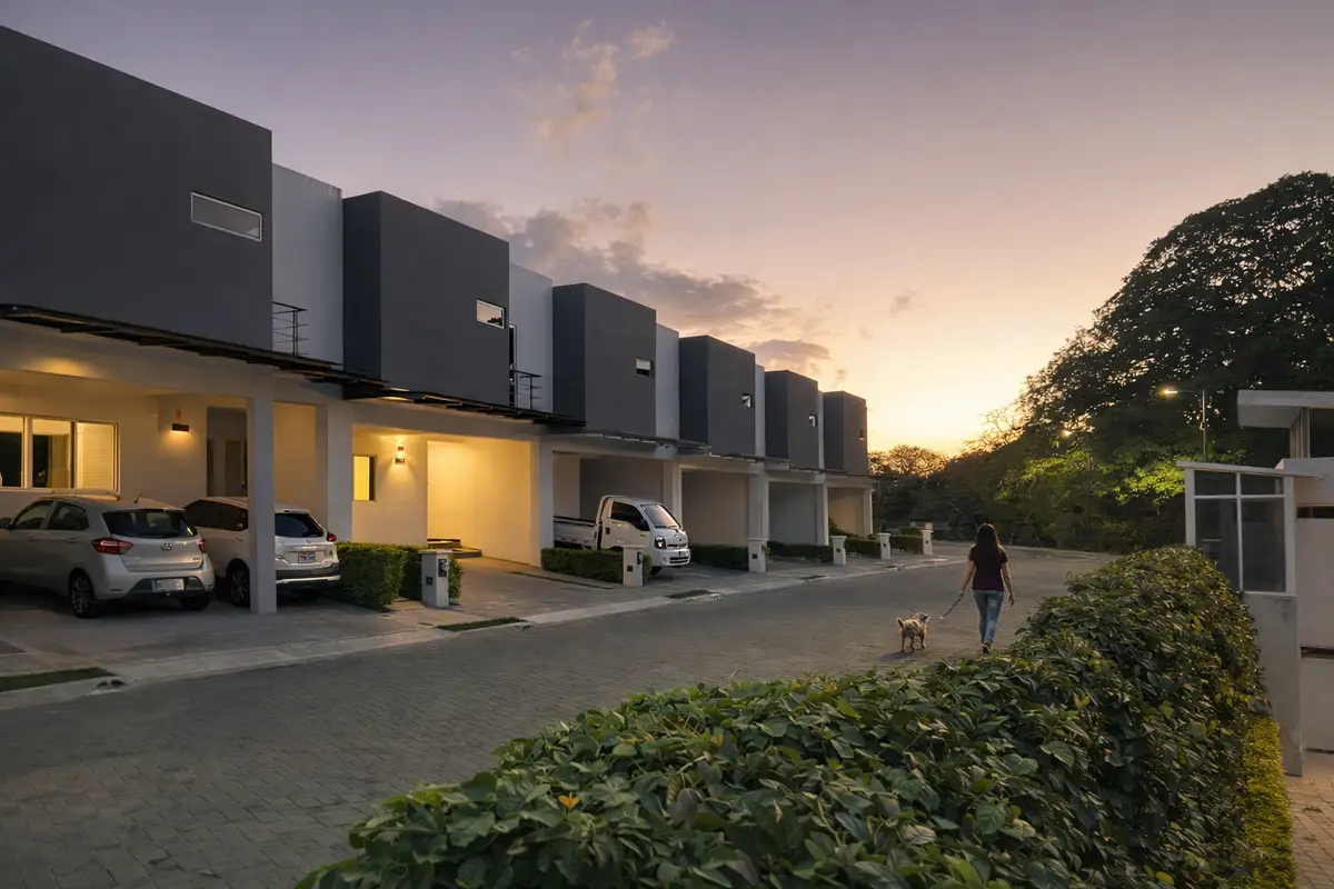 Exterior Piamonte — proyecto residencial en San José